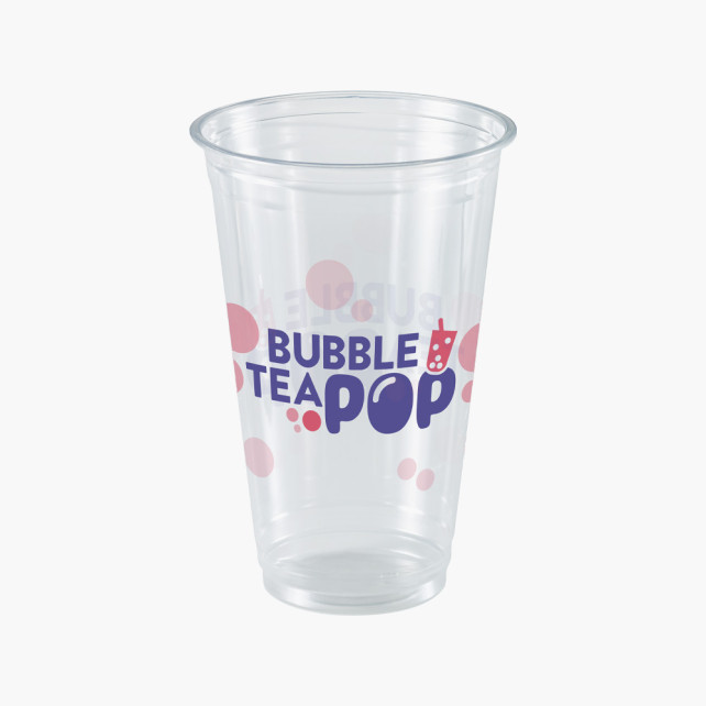 BUBBLE TEA POP - GOBELET RPET 16OZ/450ML Ø95MM x50