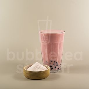 BUBBLE TEA POUDRE FRAISE VEGAN POCHE 1KG