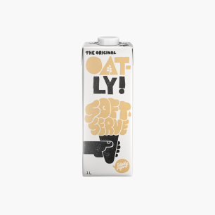 OATLY - SOFT SERVE BASE LIQUIDE POUR GLACE SOFT VEGAN BRIQUE 1L x6