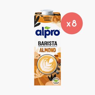 ALPRO BARISTA - BOISSON VEGETALE AMANDE BRIQUE 1L x8