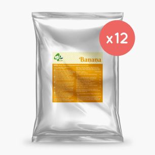 BOBOQ - BUBBLE TEA POUDRE BANANE VEGAN POCHE 1KG