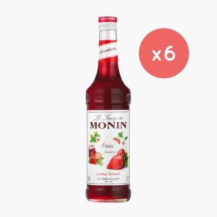 MONIN - SIROP FRAISE BOUTEILLE VERRE 700ML