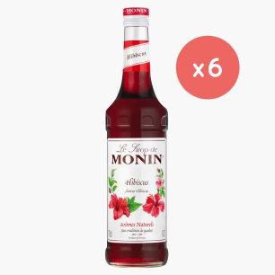 MONIN - SIROP HIBISCUS BOUTEILLE VERRE 700ML