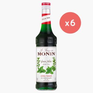 MONIN - SIROP MENTHE VERTE BOUTEILLE VERRE 700ML