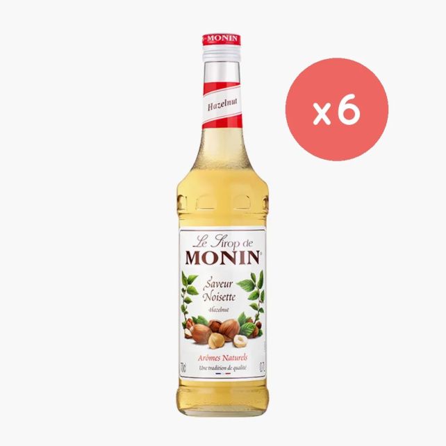 MONIN - SIROP NOISETTE BOUTEILLE VERRE 700ML