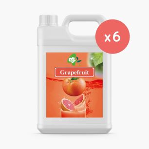 BOBOQ - SIROP PAMPLEMOUSSE RED GRAPEFRUIT BIDON 2.5KG