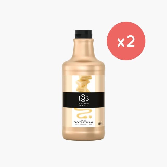 ROUTIN 1883 - SAUCE CHOCOLAT BLANC 1.89L