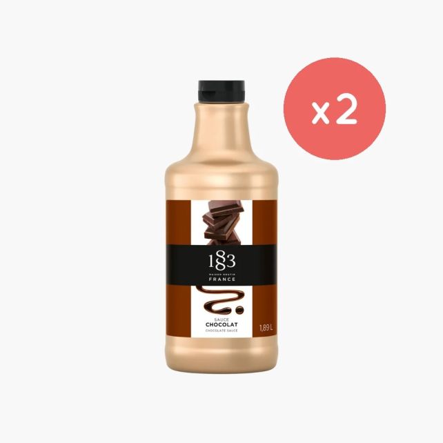 ROUTIN 1883 - SAUCE CHOCOLAT NOIR 1.89L