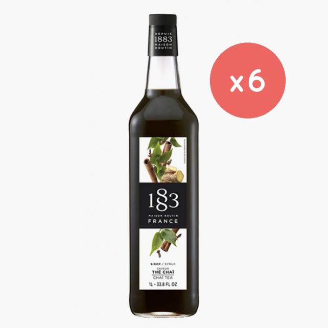 ROUTIN 1883 - SIROP CHAI 1L BOUTEILLE VERRE