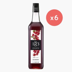 ROUTIN 1883 - SIROP CRANBERRY 1L BOUTEILLE VERRE
