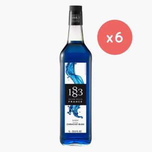 ROUTIN 1883 - SIROP CURACAO BLEU 1L BOUTEILLE VERRE
