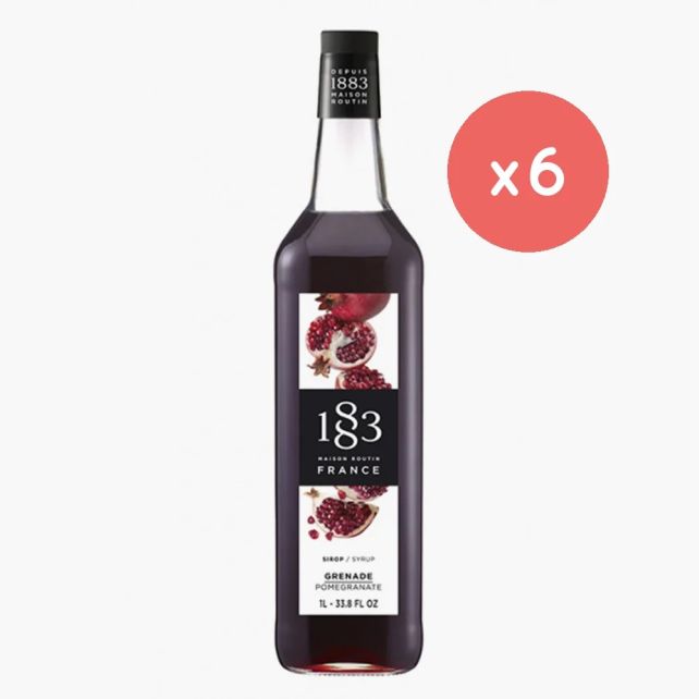 ROUTIN 1883 - SIROP GRENADE 1L BOUTEILLE VERRE