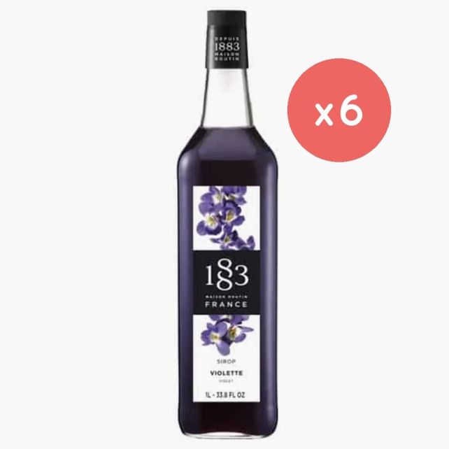 ROUTIN 1883 - SIROP VIOLETTE 1L BOUTEILLE VERRE