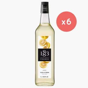 ROUTIN 1883 - SIROP YUZU CITRON 1L BOUTEILLE VERRE