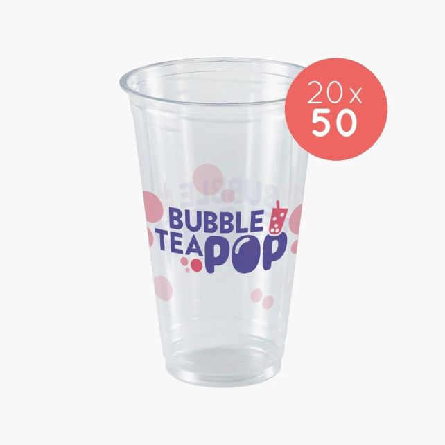 BUBBLE TEA POP - POT FLEX RPET 16OZ/450ML Ø95MM x50