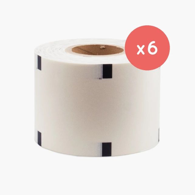 LEAMAXX - FILM DE SCELLAGE PAPIER BLANC POUR GOBELETS 95MM